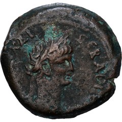 [#139532] Egypt, Claudius, Æ Unit, 51-54, Alexandria, Bronze, VF