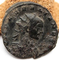 Roman Imperial | Aurelian | AE Antoninianus | Mediolanum | ROMAE AETERNAE | 22MM