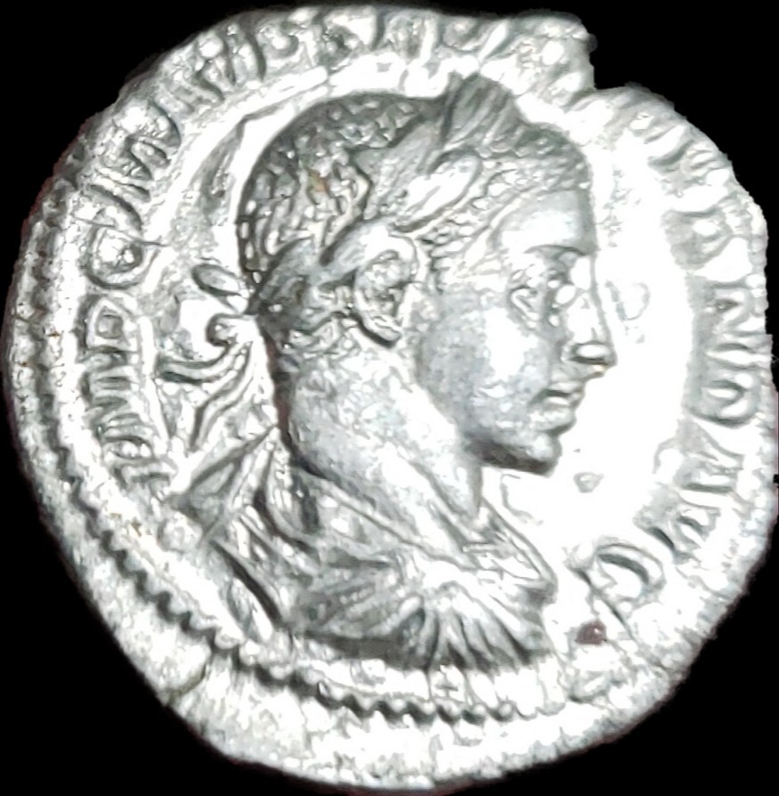 Severus Alexander AR Denarius. Rome, AD 222-224. Jupiter. Uncirculated MS . Rare