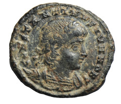 337-340AD Constantine II AE3 GLORIA EXERCITVS, Roman Empire, Antioch Mint, VF