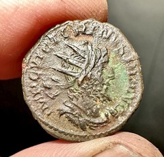 VF Emperor Victorinus Bronze Antoninianus 269-271AD