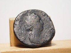 Faustina I, died 141 AD, bronze sestertius, Roman Imperial, Antoninus Pius’ wife