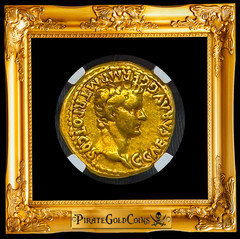 ROMAN EMPIRE “YOUNG CALIGULA” 4th of 12 CAESARS AUREUS 37AD NGC VF