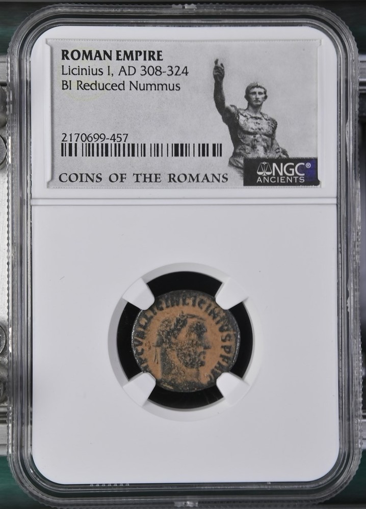 Ancient Roman Empire Coin – Age of Licinius I (AD 308-324) – NGC