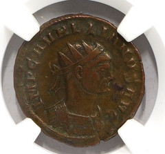 Roman Empire Aurelian AD 270-275 BI Aurelianianus NGC VF