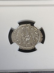 AR Denarius Roman Empire Maximinus I AD 235-238 NGC MS ~ Beautiful Coin!!