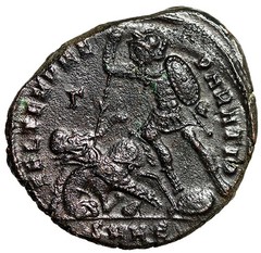 Constantius II Centenionalis “Battle Scene” Heraclea Good Very Fine
