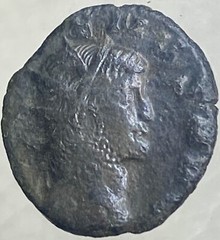 Genuine Ancient Roman Coin 260-268AD Gallienus Zoo Series Antelope Rare