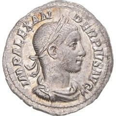 [#340019] Coin, Severus Alexander, Denarius, 232, Rome, AU, Silver, RIC:112, d
