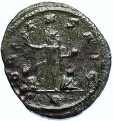 AURELIAN Authentic Ancient 270 AD Genuine Roman Coin SOL w WAR CAPTIVES i113064
