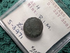 Constans A.D. 337-350 Ancient Roman Bronze 3 Coin Set -Victory Soldiers Standard