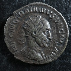 Trajan Decius Antoninianus 249-251 Rome RIC 16 Genius