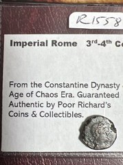 Roman Empire 306-363 Constantine Dynasty. As Pictured. Free Shipping! R1558