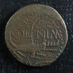 Augustus Agrippa As -20 to -10 Nemausus RIC 155 Crocodile Auguste