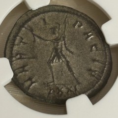 Roman Empire Probus, BI aurelianianus, NGC Ch AU 5-5