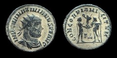 MAXIMIANUS HERCULIUS (286-305). Antoninianus Conservator CONCORDIA Roman Coin”*