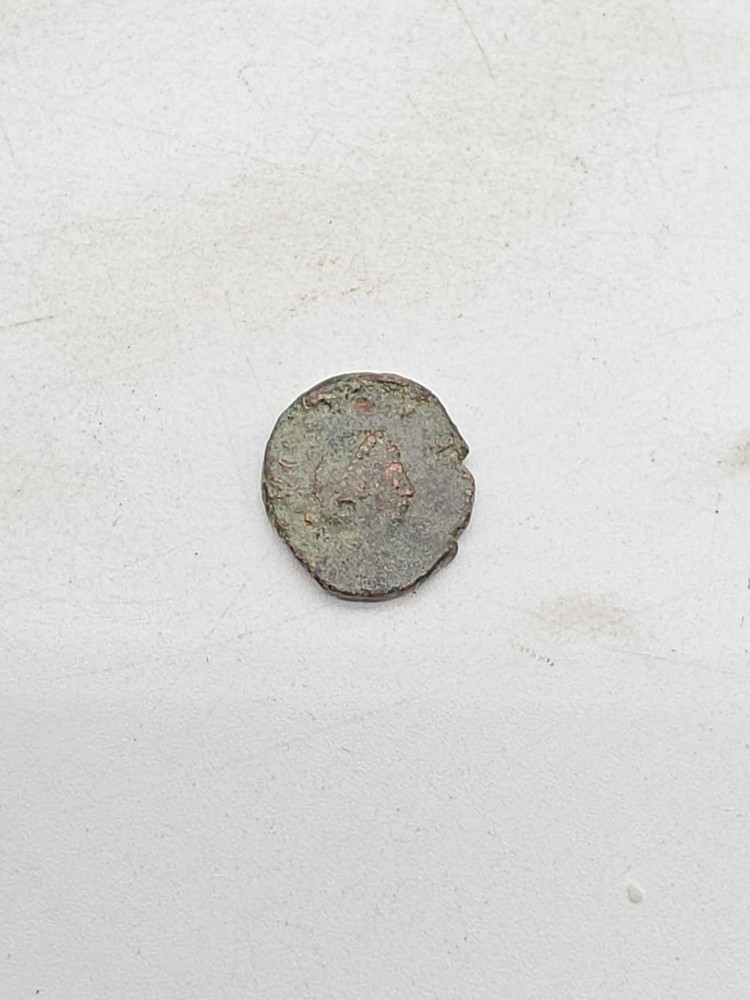 Ancient Roman Bronze Coin AE3 Late Roman Empire 300s AD Horseman Reverse TypeC52