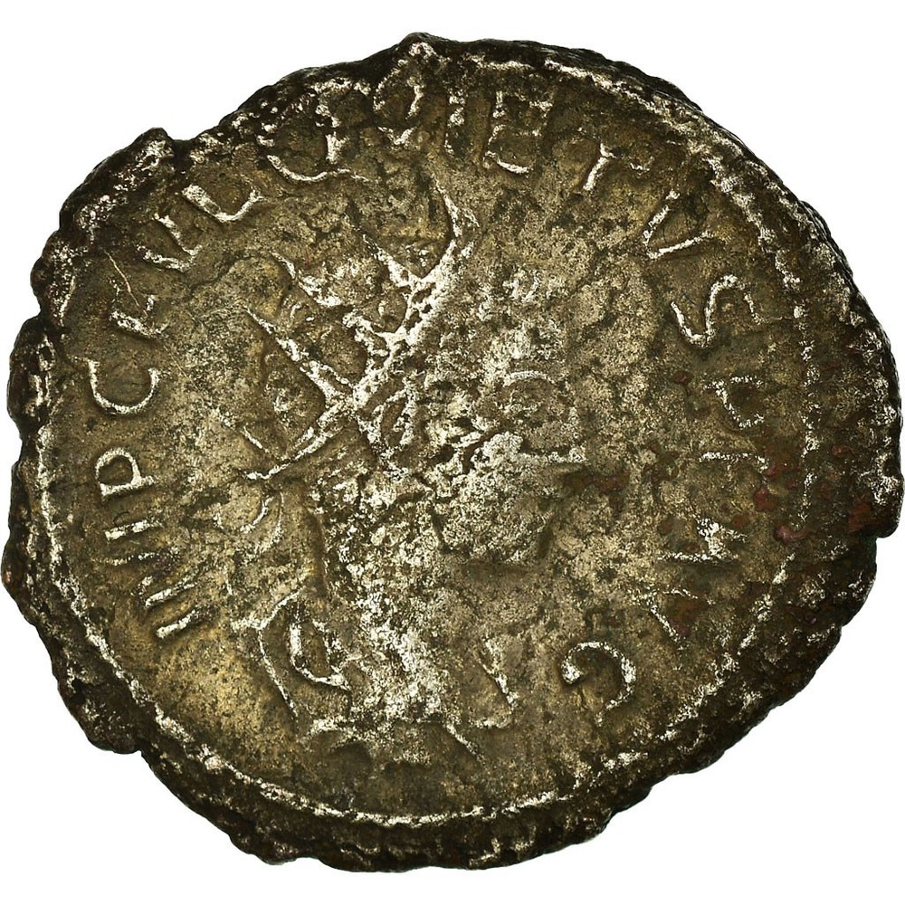 [#658099] Coin, Quietus, usurper, Antoninianus, 260-261, Antioch, VF, Billon, RI