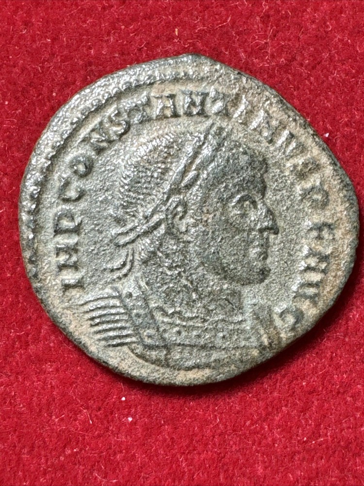 ROMAN EMPIRE IV Century AD bronze Coin FOLLIS of Emperor Constantine I 306-337
