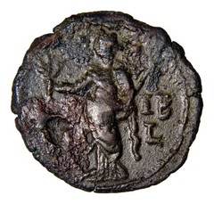 EGYPT. Alexandria. Salonina, Augusta, 254-268. Tetradrachm L IB Eirene Coin