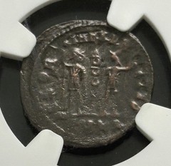 Roman Empire Delmatius BI Nummus (AD 335 -337) NGC VF VERY FINE NGC Ancients