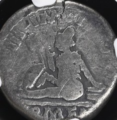Emperor Lucius Verus Silver Denarius 161-169AD NGC Genuine Roman Scarce Coin