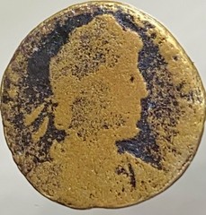 Genuine Ancient Roman Coin 364AD-375AD Emperor Valentinian One Victory Securitas