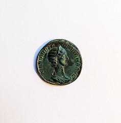 Rare Paduan Orbiana cast sestertius medal style of Giovanni Cavino