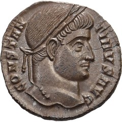 [#137335] Constantine I, Reduced follis, 320-321, Siscia, Bronze, AU, RIC:159