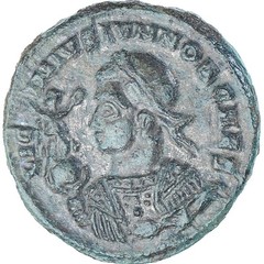 [#1176178] Coin, Licinius II, Follis, 320, Siscia, AU, Bronze, RIC:125