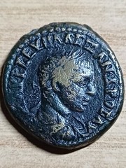 Severo alessandro Ae21 Nicaea Bithynia BB+ Rare Munthandel Auction