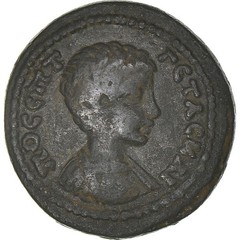 [#1068745] Coin, Phrygia, Geta, Assarion, 198-209, Acmoneia, EF, Bronze, BMC:75-