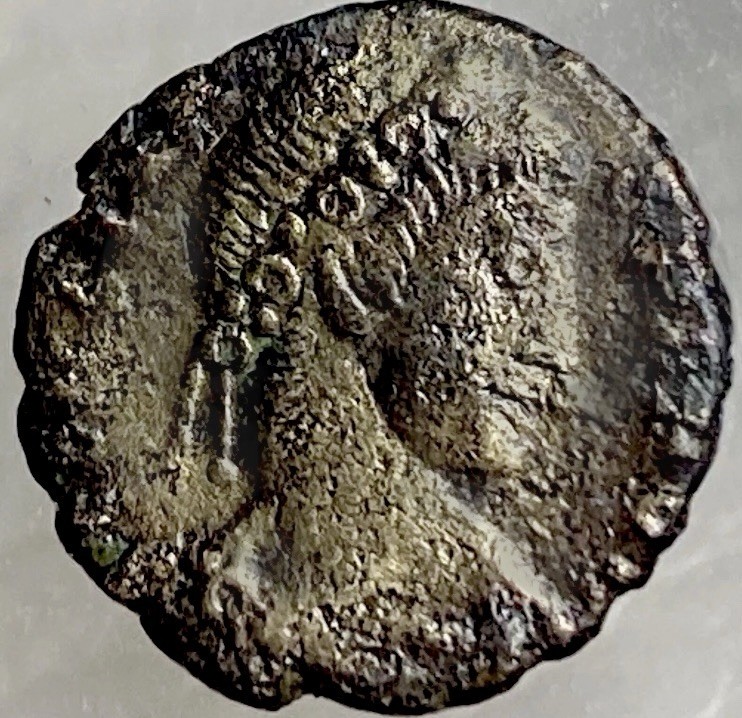 Genuine Ancient Roman Coin 342-348 AD Constantius II 2 Victories Victoriae
