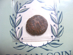 ANCIENT ROMAN COIN 240 AD – 410AD WITH COA f