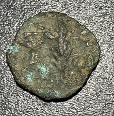 58-59 AD Judea Nero Porcius Festus AE Prutah Widow’s Mite 2.10g Palm Branch Coin