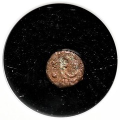VANDALS. Pseudo-Imperial coinage. Circa 440-490. Æ Nummus, Palm tree, NGC Fine