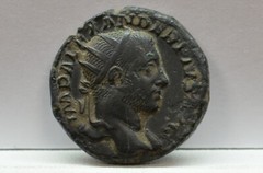 Roman Empire Severus Alexander 222-235 AD AE Dupondius #KTM10164