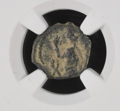 Ngc authenticated Nabataea Aretas IV & shaqilat 9/8 bce – 40ce Nice Coin /patina