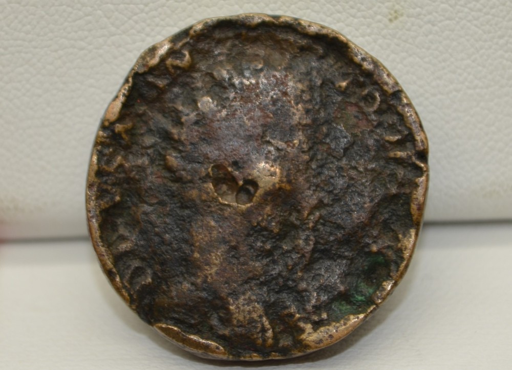 ROMAN EMPIRE SESTERTIUS DIVUS MARCUS AURELIUS 180 AD #KTM10780
