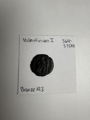 364-375 AD Valentinian I Siscia Mint – RIC IX 14a – Gloria Romanorvm