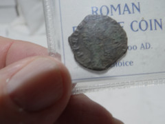 100-400 AD Roman Bronze Coin `Choice’