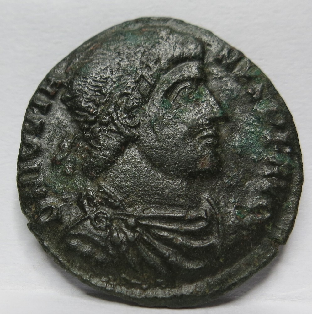 ROME Imperial Caesar JOVIAN Bronze AE3 Nummus VOT Pannonia Jovianus Scarce #F11