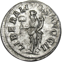 244-247AD ANCIENT ROME ANTONINIANUS PHILIP II & LIBERALITAS AUGG II ~ SLIDER UNC