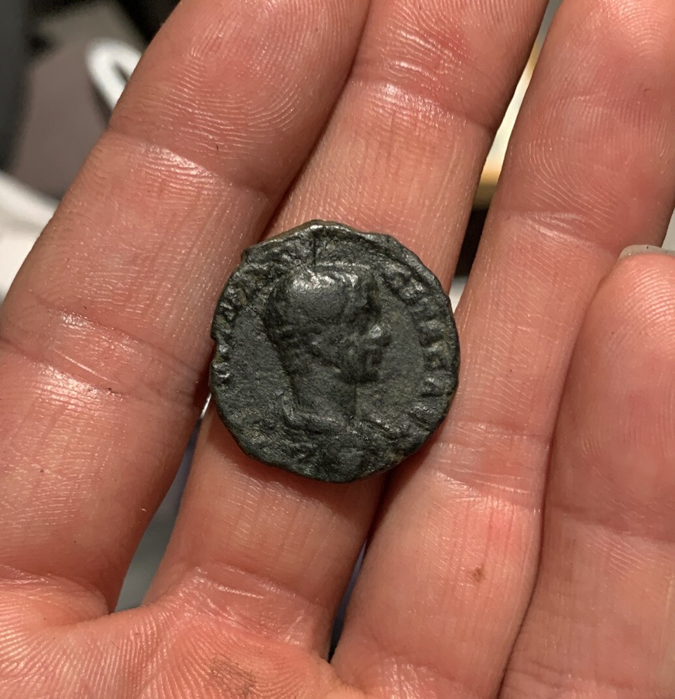 VERY RARE! EMPEROR GETA Ancient Roman AE As 209-211AD FORTUNA REDUX RIC175 6.2g