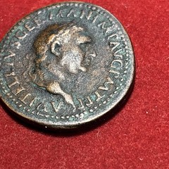 vitellius Ad69 Ae As “Paduan” After Giovani Cavino Rev Pax Augusti Scarce Piece