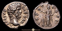 Aelio Denario (3,27 gramosg) 136-138 d.C. Roma (Ric-II 3.2644). (Bmcre-972) EBC