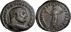 Constantius I NOB CAES – Carthage Workshop G – RIC 32a – 10.18g Early Follis