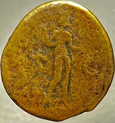 Roman Emperor Claudius I 41AD-50AD Genuine Ancient Coin Libertas Standing Rome