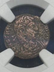 🏛️Ancient Roman Empire Coin – Constans I 337-350AD – AE4 – BiNummus – NGC