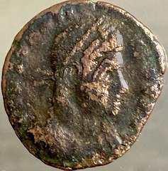 Genuine Ancient Roman Coin Emperor Constans 342-348 AD Victoriae 2 Victories